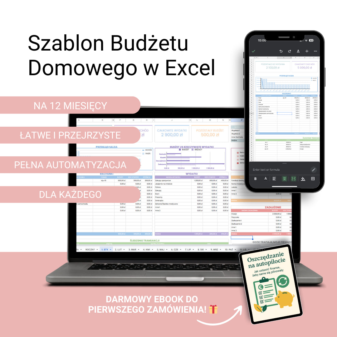 Szablon Budżetu Domowego w Exelu