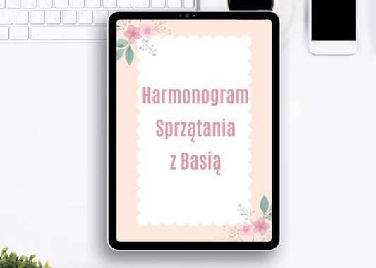 Harmonogram Sprzątania z Basią